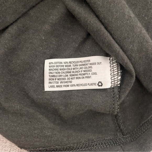 Boys' Dinosaur Graphic Short Sleeve T-Shirt - Cat & Jack Charcoal Gray Small EUC - Picture 5 of 6